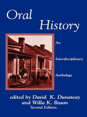 cover image of Oral History